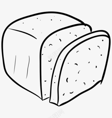 面包条烘焙项目烘焙产品图标