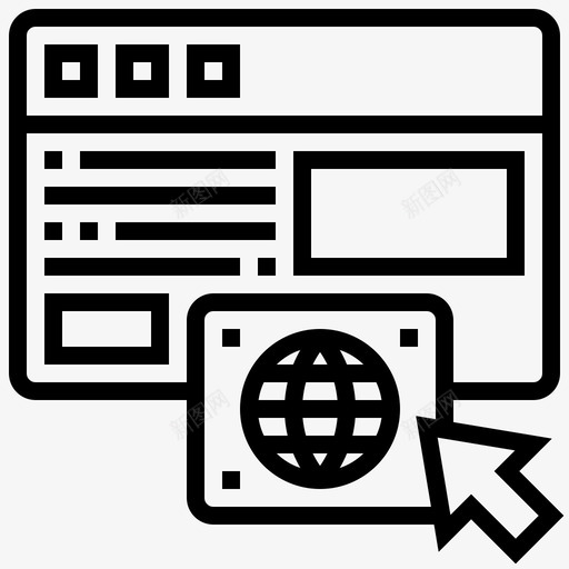 选定浏览器按钮svg_新图网 https://ixintu.com 选定 浏览器 按钮 状态 网站 网站设计