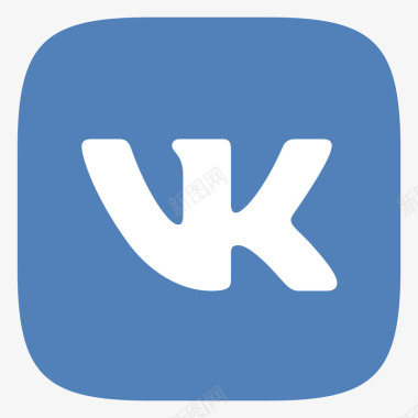 Vkontakte徽标系列品牌高清LOGO图标