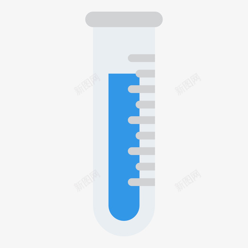 试管科学156扁平svg_新图网 https://ixintu.com 试管 科学 扁平