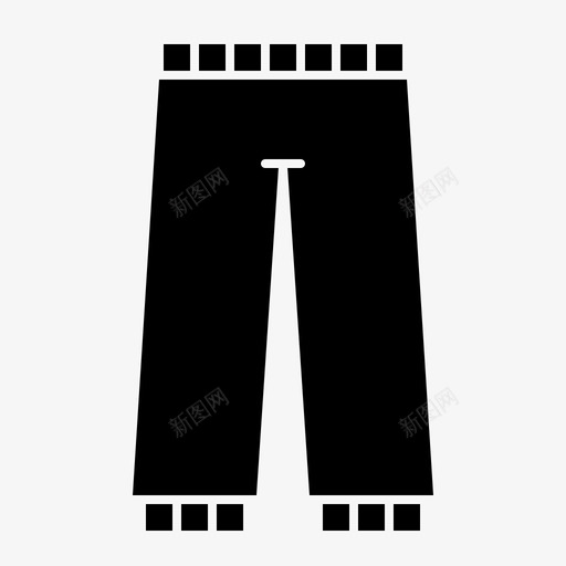 训练裤服装时装svg_新图网 https://ixintu.com 服装 训练 时装 字形