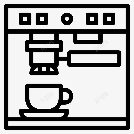 浓缩咖啡机咖啡咖啡杯svg_新图网 https://ixintu.com 浓缩 咖啡机 咖啡 咖啡杯 便携式 过滤器 咖啡店 概述
