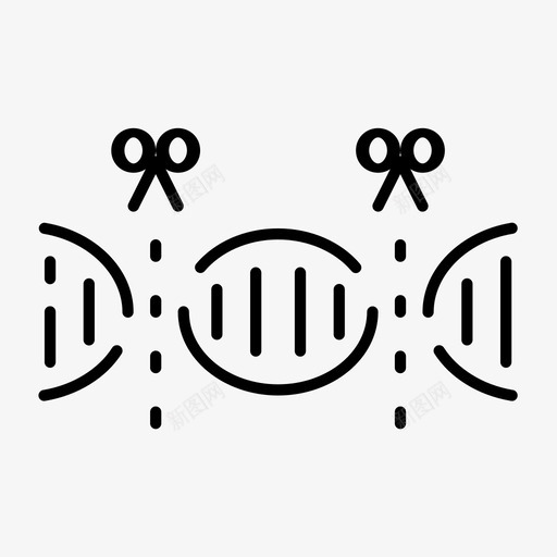 基因编辑crisprdnasvg_新图网 https://ixintu.com 基因 编辑 crispr dna 随机 间隙