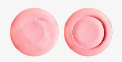 碟子盘子粉色碗碟器皿素材