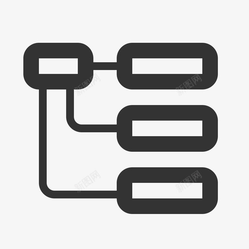 流程图svg_新图网 https://ixintu.com 流程图 线性 多色 商务 简约 圆润