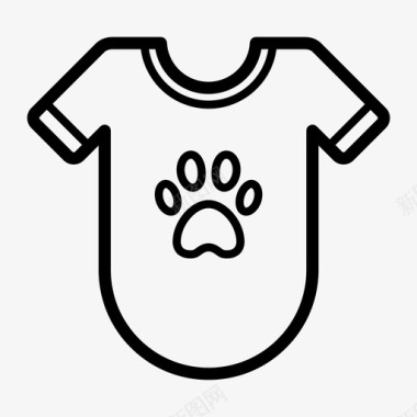 宠物服装图标