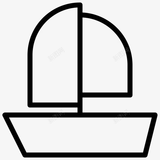 帆船艺术爱好svg_新图网 https://ixintu.com 爱好 兴趣 帆船 艺术 激情 运动