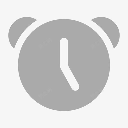 16填充闹钟svg_新图网 https://ixintu.com 填充 闹钟