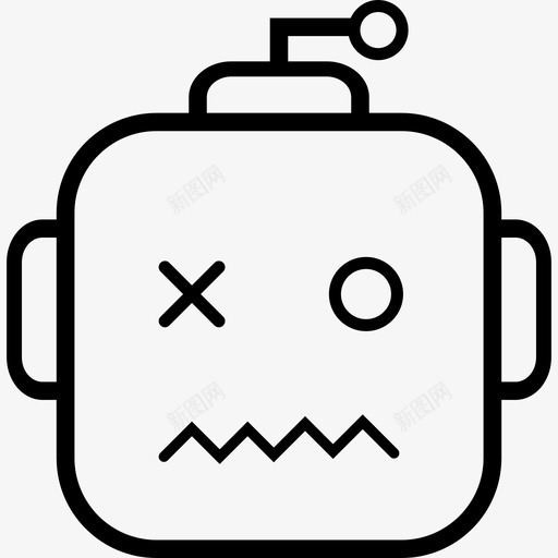机器人损坏故障系统故障svg_新图网 https://ixintu.com 机器人 损坏 故障 系统
