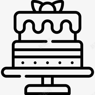 生日蛋糕夜派对60直系图标