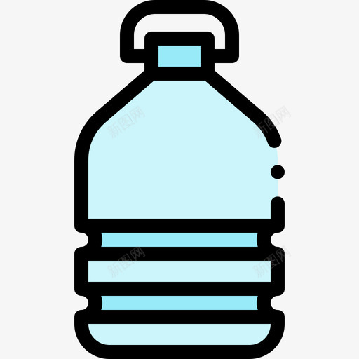 水瓶检疫28线性颜色svg_新图网 https://ixintu.com 水瓶 检疫 线性 颜色