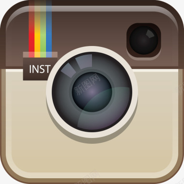 Instagram徽标系列品牌高清LOGO图标