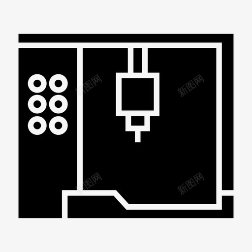 机器自动制造svg_新图网 https://ixintu.com 机器 自动 制造 打印机 机器人 实体