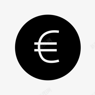 欧元货币工资图标