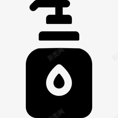 洗手液卫生83填充图标
