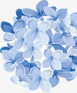 蓝色花1植物素材