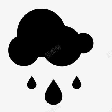雨关怀生态图标