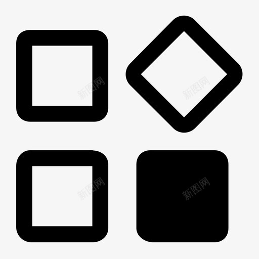 自定义菜单svg_新图网 https://ixintu.com 自定义 菜单
