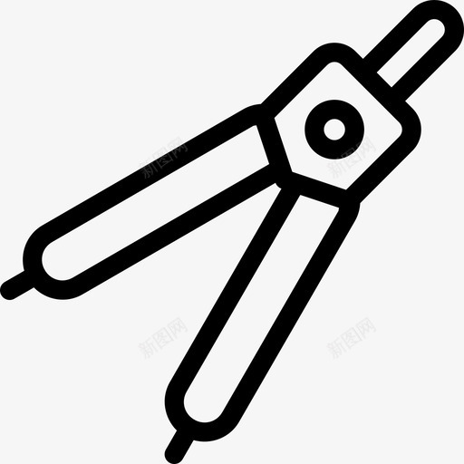 绘图罗盘设计几何svg_新图网 https://ixintu.com 绘图 罗盘 设计 几何 工具 工具集