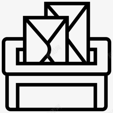 邮箱地址收件箱图标