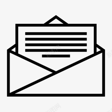 信件留言公开信图标