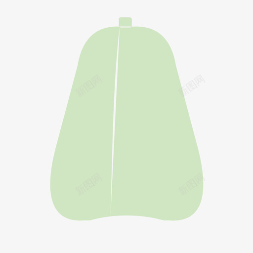 水果莲雾svg_新图网 https://ixintu.com 水果 莲雾 填充 单色
