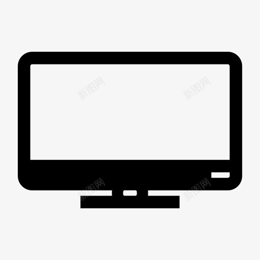 显示器电脑电视svg_新图网 https://ixintu.com 显示器 电脑 电视 手表