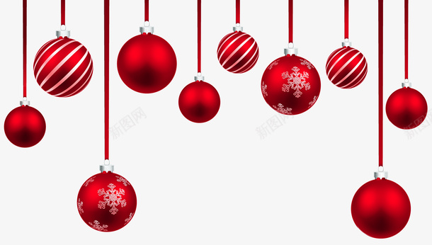 圣诞节节日灯球png免抠素材_新图网 https://ixintu.com 圣诞节 圣诞节常用素材 挂灯 灯球 节日装饰