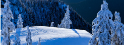 高山雪景雪景背景高清图片