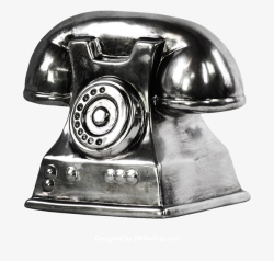 古代作坊工艺复古的电话机高清图片