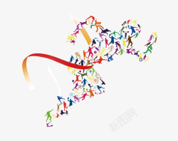 阿迪达斯运动标志运动田径体育项目运动人物高清图片