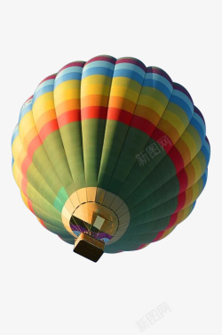 梦想天空在天空中飞翔的热气球高清图片