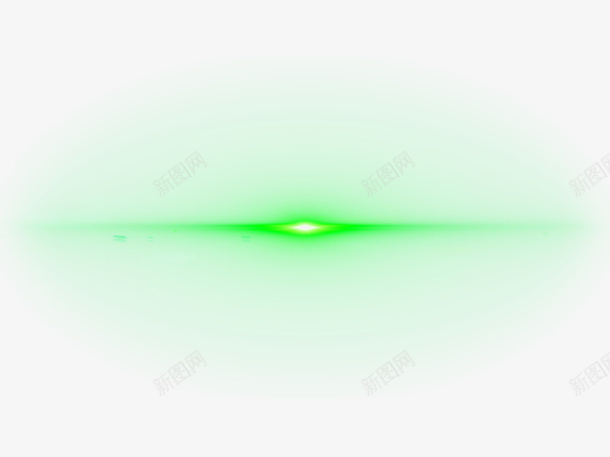 宇宙绿色星球光效png免抠素材_新图网 https://ixintu.com 星光 激光 激光切割 科幻 绿色光效