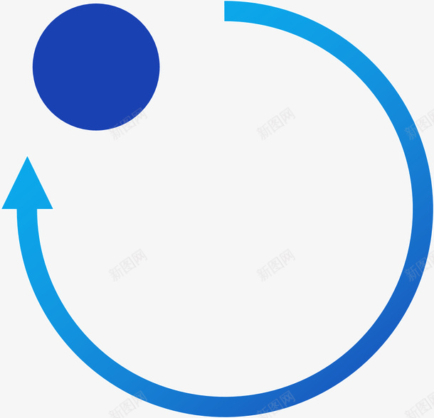 图形圆标记蓝色矢量png_新图网 https://ixintu.com 图形 圆 标记 蓝色 矢量