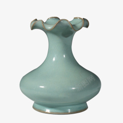 古董瓷器美丽的古风花瓶高清图片