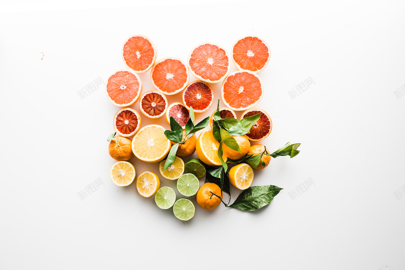 简单的橘子等jpg设计背景_新图网 https://ixintu.com 自然 水果 食物 美味