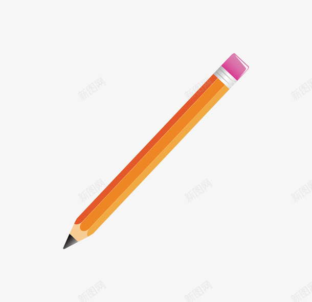 一支四十五度的铅笔png免抠素材_新图网 https://ixintu.com 铅笔 橡皮 写字 铅笔画 一支铅笔