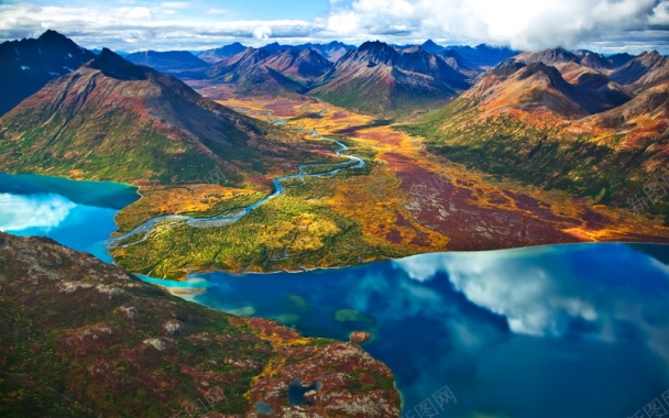 大山风景山水景背景