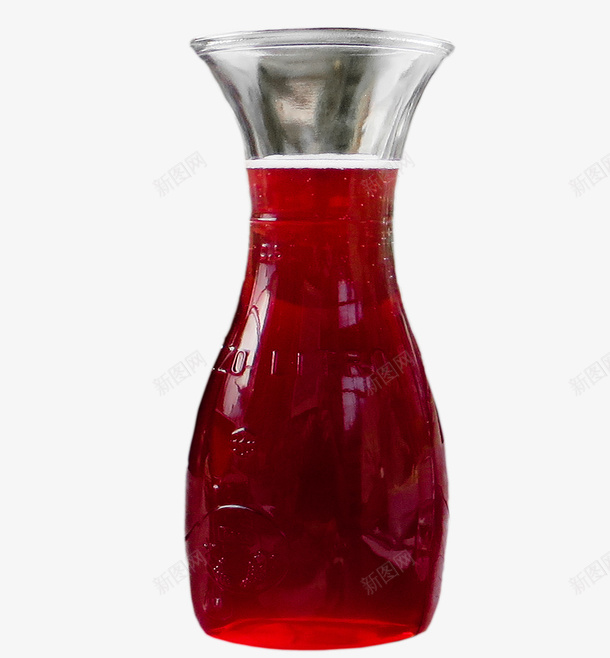 红葡萄酒瓶子png免抠素材_新图网 https://ixintu.com 自然 餐具 罐子 瓶子