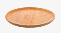 圆盘盘子木盘素材