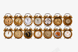 时钟手表闹钟机械复古素材