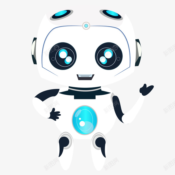 机器人吉祥物png_新图网 https://ixintu.com 机器人 吉祥物 图标 AI