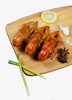 龙虾免扣元素食物美食澳洲蓝龙虾素材
