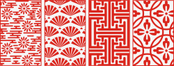 中国风传统花纹矢量素材素材