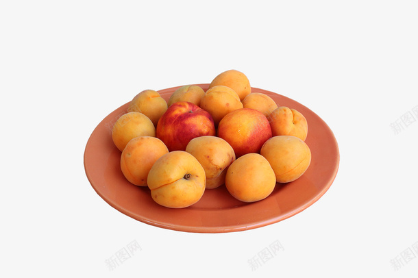 食物美味桃子水果盘png免抠素材_新图网 https://ixintu.com 自然 水果 食物 美味
