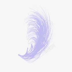 淡紫色的淡紫色的漂浮羽毛高清图片