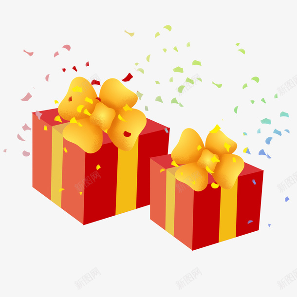 红色的礼物盒子png免抠素材_新图网 https://ixintu.com 红色 礼物 盒子 促销 礼品