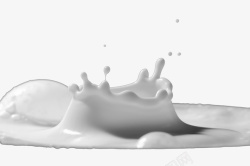 牛奶液体奶白色液体素材