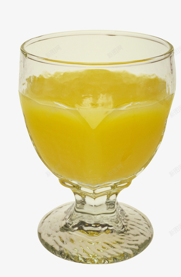 美味好喝的橙汁psd免抠素材_新图网 https://ixintu.com 果汁 橙汁 杯子 水果汁