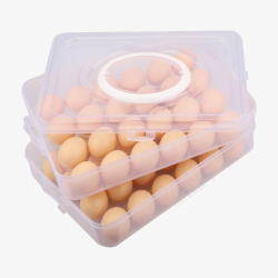透明的鸡蛋盒素材